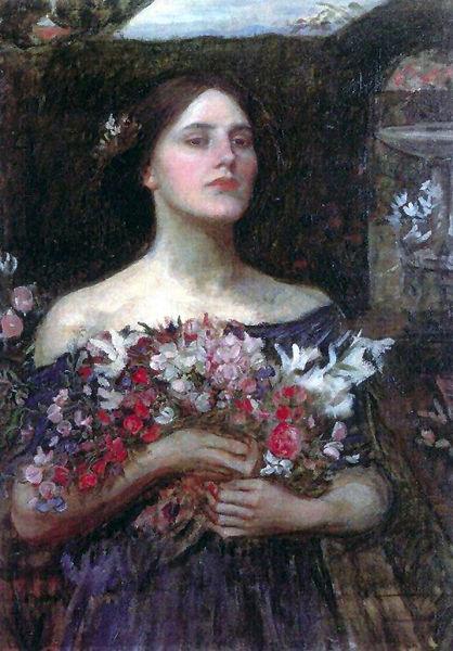 John William Waterhouse Gather Ye Rosebuds